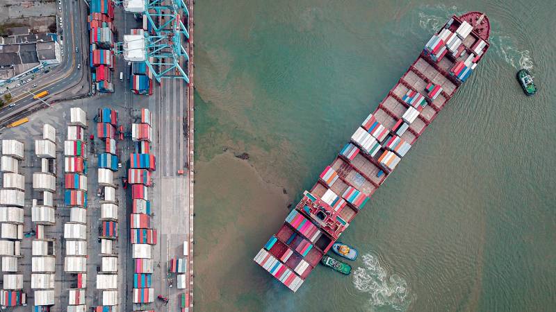 Service de déménagement international par la mer depuis la France
